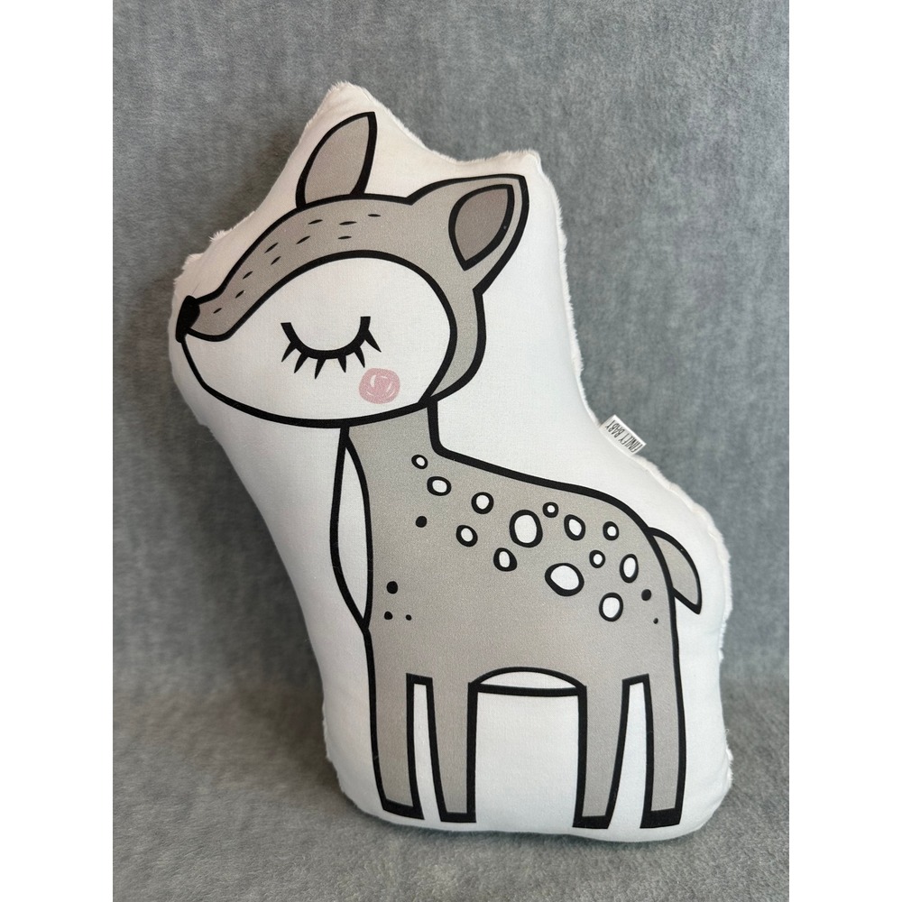 Finley Baby‎ Deer Fawn Plush Pillow Soft Stuffed Animal Nursery Decor Toy